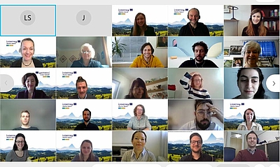 Screenshot der Videokonferenzteilnehmer*innen
