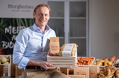 Österreichs größter Erzeuger, Verpacker und Vermarkter von Bio- und Demetergemüse Christian Stadler überzeugt mit Geschmack und Echtheit, auch bei seinen innovativen Bio Convenience Produkten