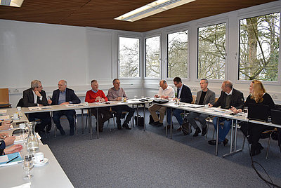 Letzte Beiratssitzung mit Johannes Jetschgo am 13. Februar 2020 © Business Upper Austria