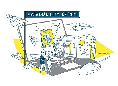 Grafik Sustainability Report